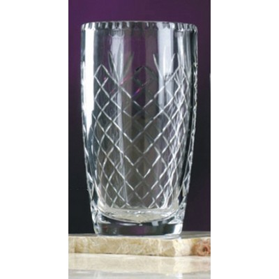 10" Executive Crystal Vase