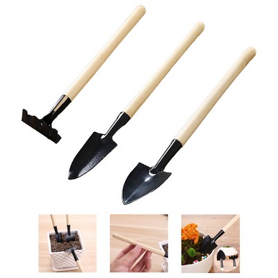 3-Piece Gardening Kit (Trowel, Transplanter, Cultivator)