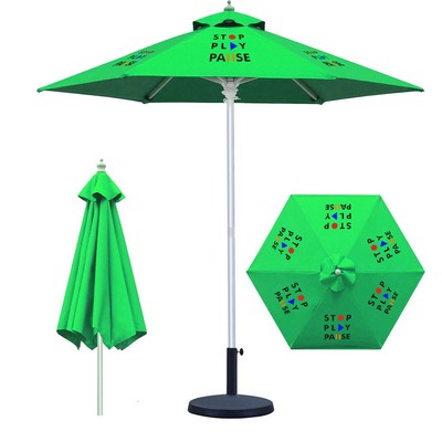 Sublimated Aluminum Market Umbrella