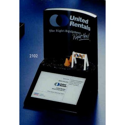 Curved Rectangle on Wedge Base Embedment/Award