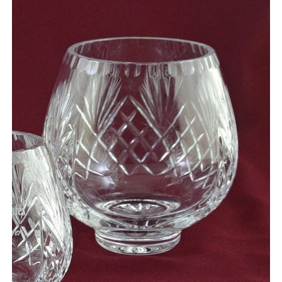 6" Lead Crystal Rose Bowl Award