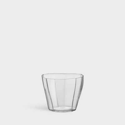 Reed Clear Low Vase/Bowl