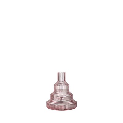 Kosta Boda Pavilion Vase Light Pink Small