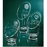 12" Vantage Crystal Vase Award