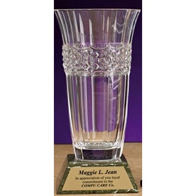 10.5" Allure Crystal Vase