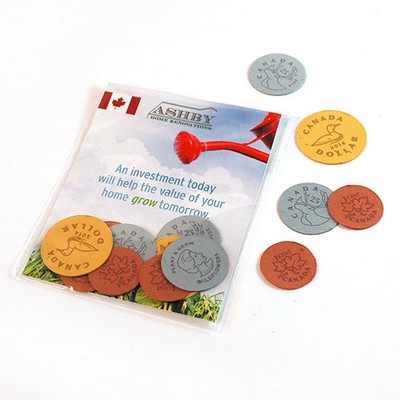 Canadian Seed Paper Coin Packs