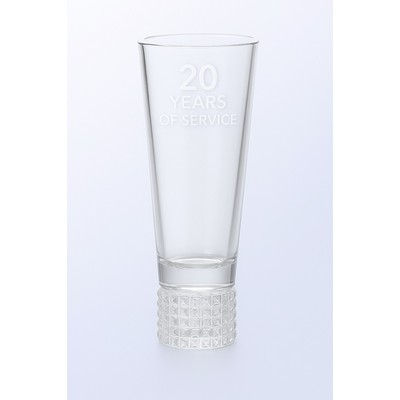Trinity Crystal Vase, 12 3/8"H