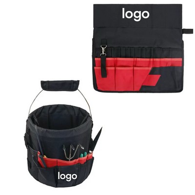 Deluxe Garden Tote Bag with Tool Storage Pockets