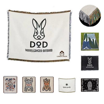 Custom Multifunctional Throw Blanket Sofa Cover