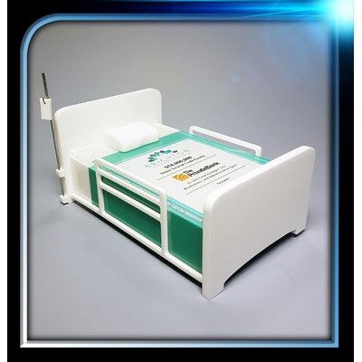 Custom Lucite Hospital Bed Award (6"x3"x3 5/8")