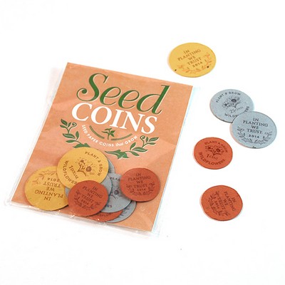 In Planting We Trust Seed Paper Coin Packs