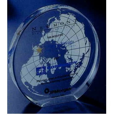 Wedge Circle Embedment / Award