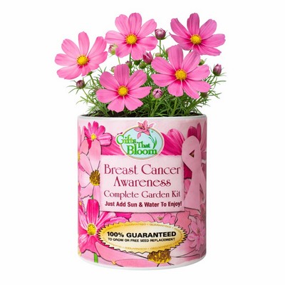 Breast Cancer Awareness Garden in Eco-Friendly Grocan