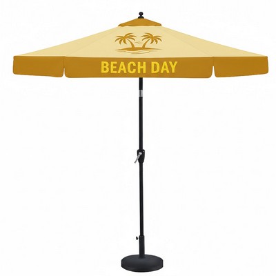 UV-Treated Aluminum Commercial Market Umbrella