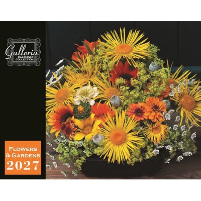 Galleria Wall Calendar 2027 Flowers & Gardens