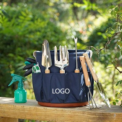 Garden Tool Set with Bucket Bag