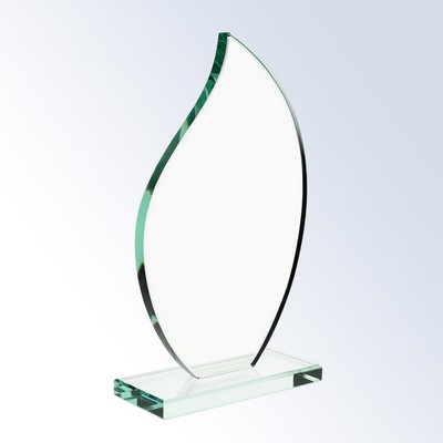 Jade Glass Flare Award - Large