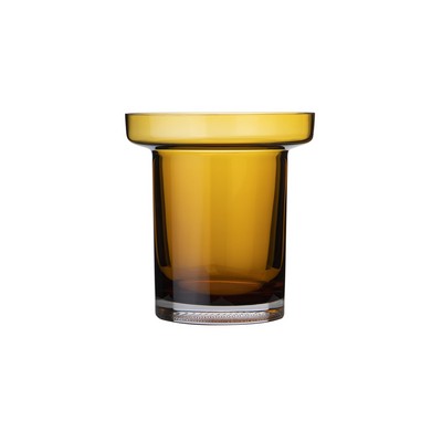Kosta Boda Limelight Low Amber Vase