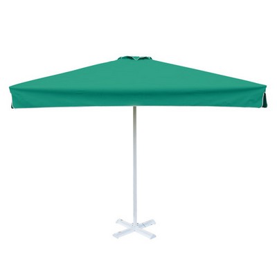 Square Market Umbrella - 7' x 7 ft, Metal frame, Custom Branded