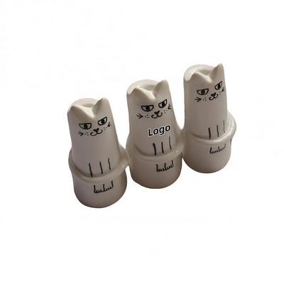 Creative Cat Shaped Flower Vase for Home Decor