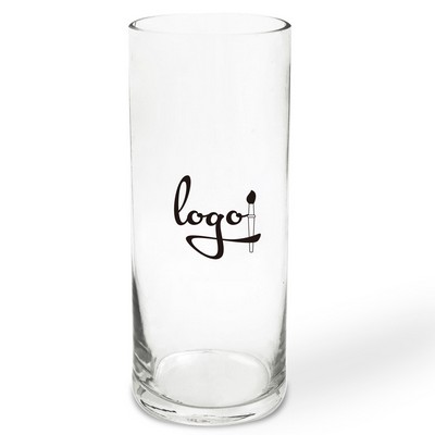 Customizable Clear Glass Vase