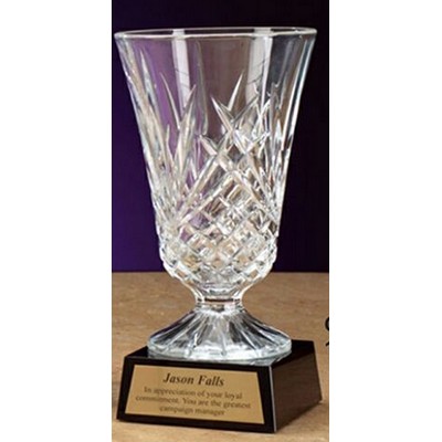 10" Crystal Vase